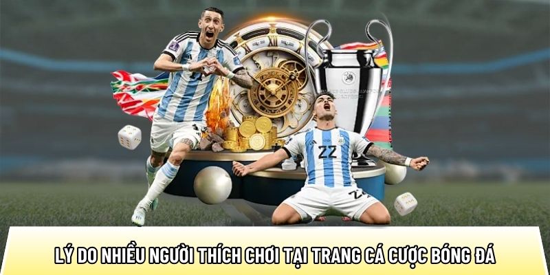 Lý do nhiều người thích chơi tại trang cá cược bóng đá